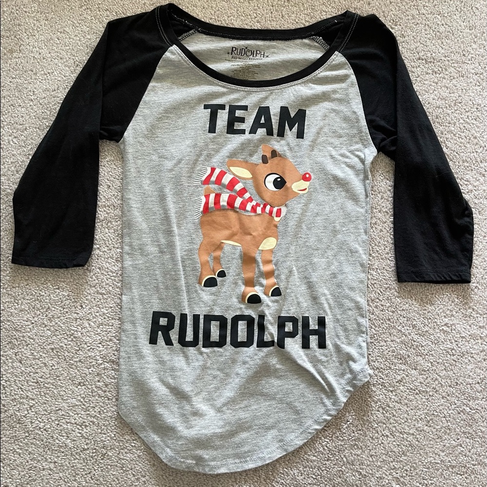Rudolph baseball tee juniors size small